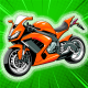Annoying Freak Games icon Match Motorcyles Idle Clicker, Match & Fusion Game