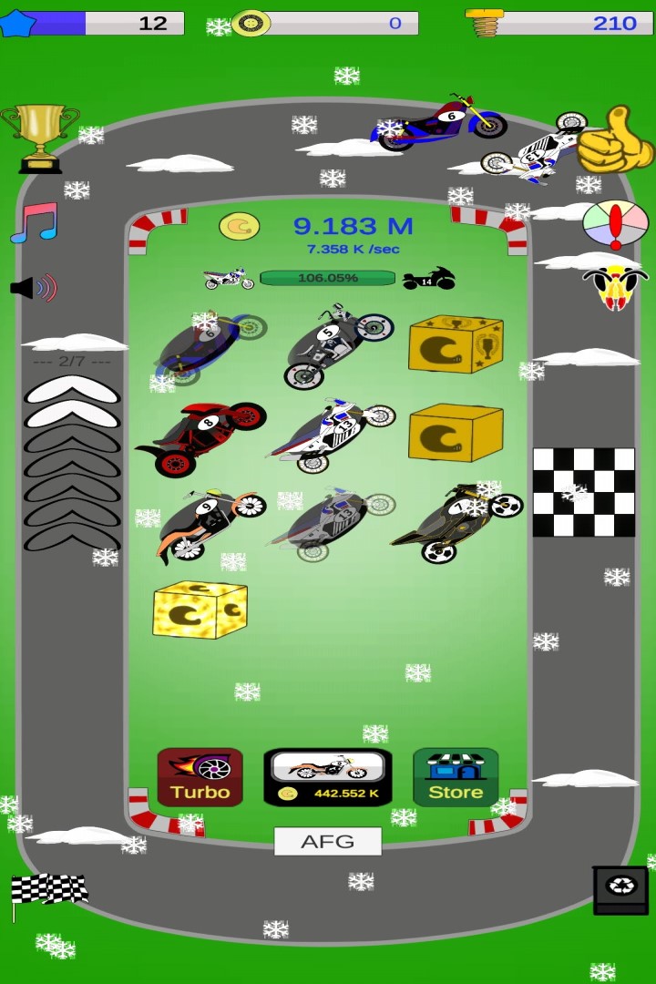 Merge Motorcycles - Match Bikes screenshot image weather effects